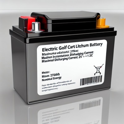 Goede prijs 51.2V 230Ah Golf Cart LiFePO4 batterij met Smart BMS 11.8kWh online