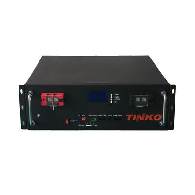 Goede prijs TINKO Rack gemonteerde Lifepo4 batterij 5.12KWH 48V 100AH 6000 Cycle Home Power Battery Storage online
