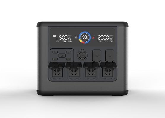 Goede prijs 100V 1800WH draagbare elektriciteitscentrale met lithium-ijzerfosfaatbatterij 19.6kg online