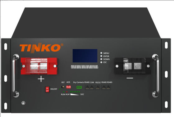 Goede prijs Rack gemonteerd 10kwh 51.2V zonne-energieopslagbatterij 48V 200ah Lithium Ion voor zonnestelsel online