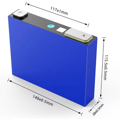 Goede prijs Hoge energie-dichtheid LFP28148115 3.2V 52ah Lifepo4 batterijcel voor opslag van hernieuwbare energie online