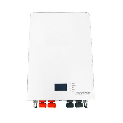 Goede prijs 2.56kwh Wandmontage Lifepo4 accu 25,6V 100AH Voor energieopslag systeem online