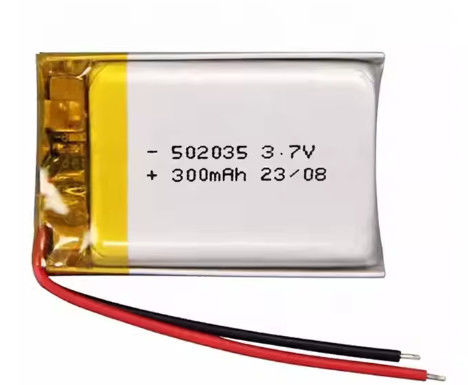 Goede prijs 502035 3,7 V Lipo-batterij 300 mAh Op maat gemaakte oplaadbare Lithium Pouch Cell Pouch online