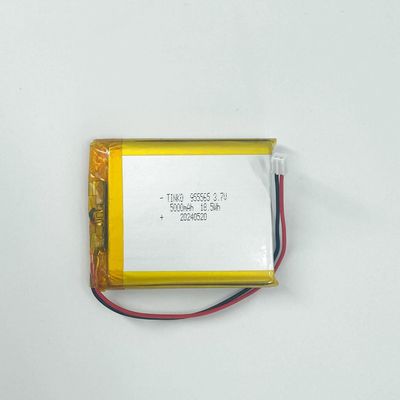 Goede prijs 3.7V 955565 5000mah Lithium Ion Polymer Battery voor draagbare apparaten met miniaturisatie online