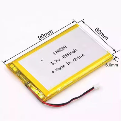 Goede prijs Oplaadbare 3,7V 606090 Li-polymerbatterij 4000mAh voor consumentenelektronica online