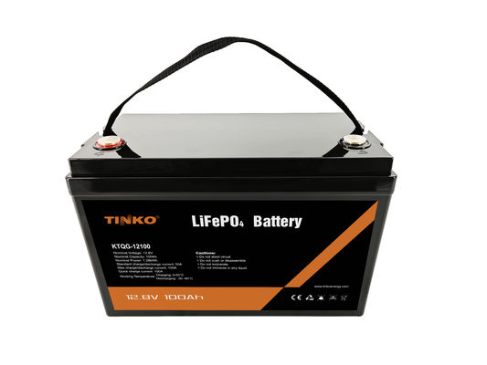 Goede prijs Langdurige 12V-batterij voor zonne-opslag 100AH LiFePO4 diepe cyclusbatterij online