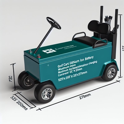 Goede prijs 51.2V 230Ah Golf Cart LiFePO4 Battery met 6000+ Cycles online